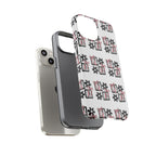 Patterned Tough Phone Case – Floral Gift Box Repeat Design