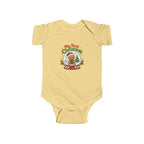 My First Christmas Baby Bodysuit – Gingerbread Snow Globe Infant Onesie