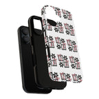 Patterned Tough Phone Case – Floral Gift Box Repeat Design
