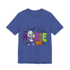 Halloween Nurse T-Shirt — Cute Skeleton, Pumpkin & Spiderweb Nurse Tee