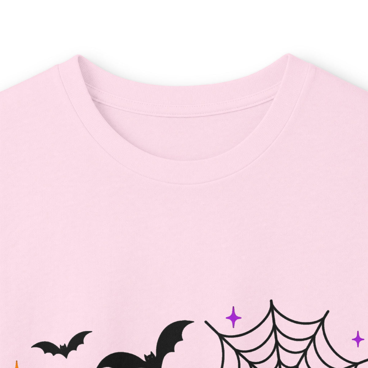 Nurse Halloween Long Sleeve Tee — Cute Spooky Skeleton, Pumpkin & Spiderweb Graphic