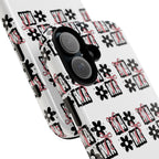 Patterned Tough Phone Case – Floral Gift Box Repeat Design
