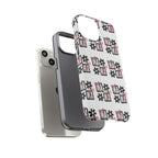Patterned Tough Phone Case – Floral Gift Box Repeat Design