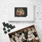 Woodland Fawn Christmas Puzzle — Festive Deer Scene Holiday Jigsaw (110–1014 pcs)