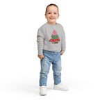 Toddler Sweatshirt — "Just a Girl Who Loves Christmas" Holiday Sweatshirt