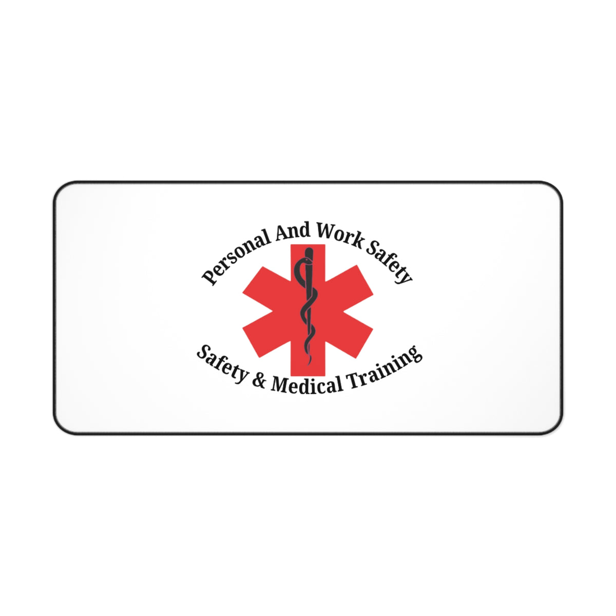 Personal and Work Safety Desk Mat