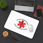 Personal and Work Safety Desk Mat