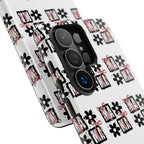 Patterned Tough Phone Case – Floral Gift Box Repeat Design