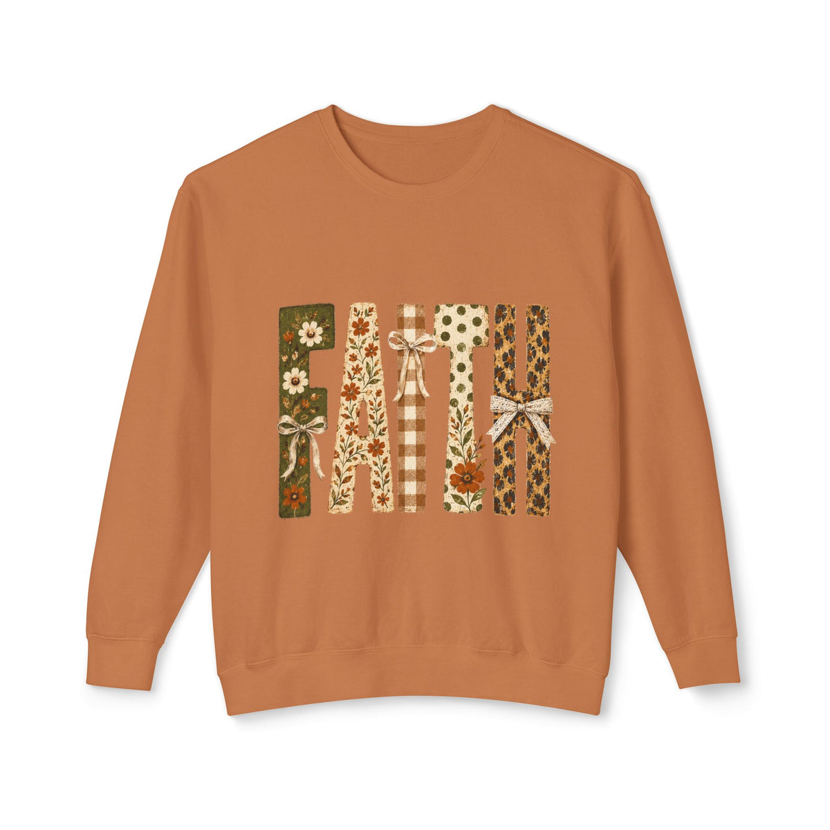 Faith Floral Crewneck Sweatshirt