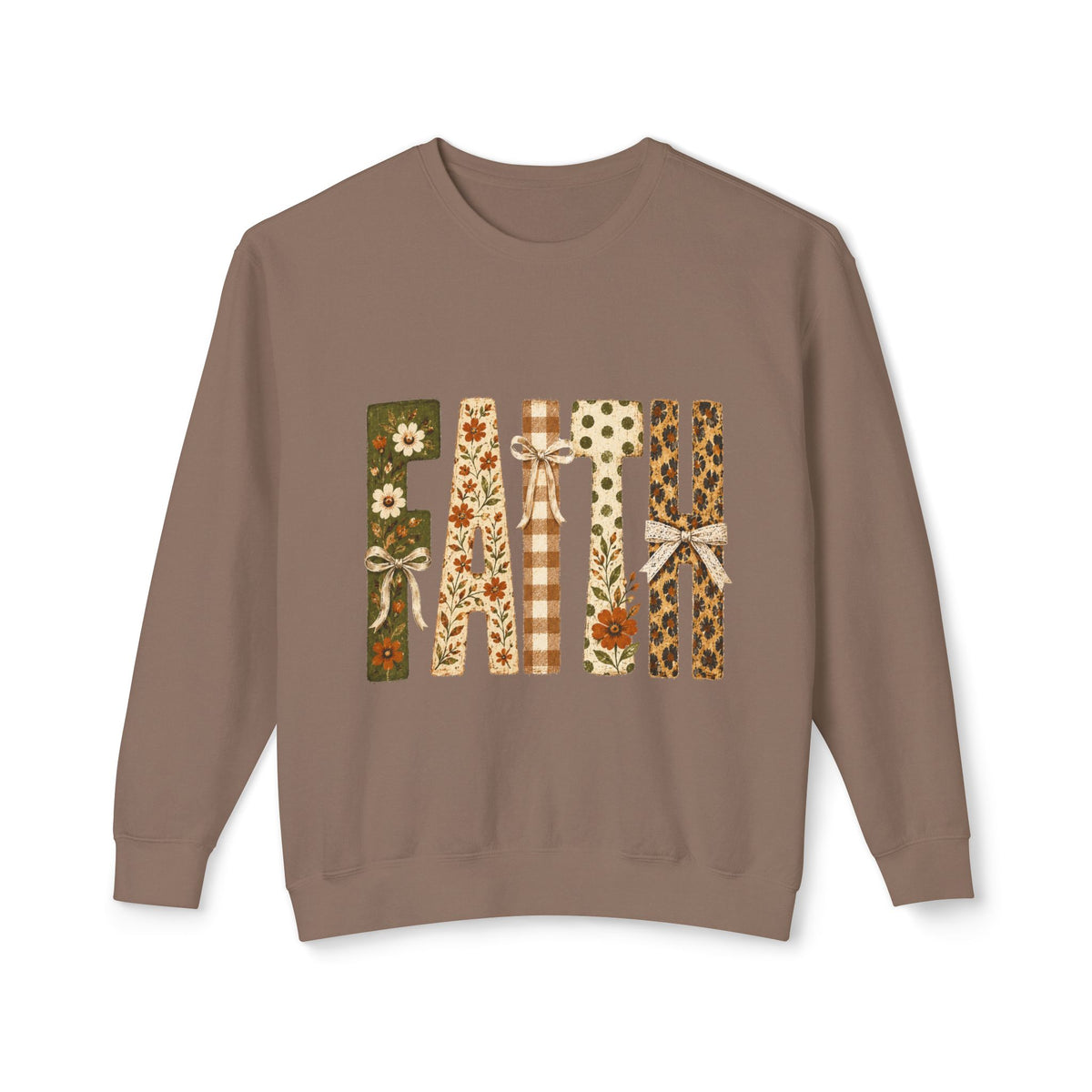 Faith Floral Crewneck Sweatshirt