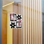 Mama, Floral Bow Vinyl Sticker