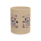 Teacher Ceramic Mug — "In My Teacher  Era" Coffee Cup, Gifts for Educators