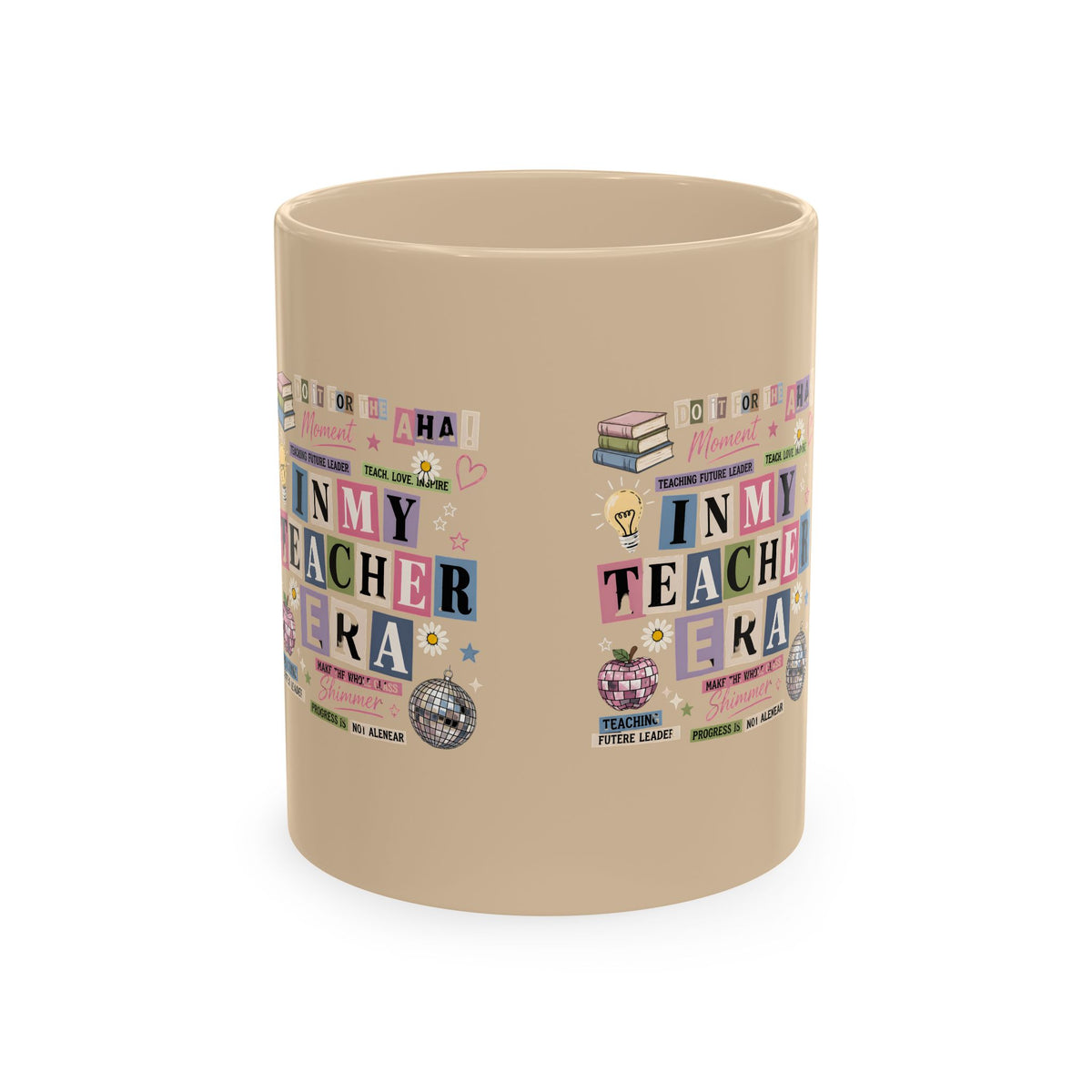Teacher Ceramic Mug — "In My Teacher  Era" Coffee Cup, Gifts for Educators