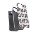 Patterned Tough Phone Case – Floral Gift Box Repeat Design