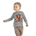 Boo Crew Toddler Long Sleeve Tee — Cute Halloween Pumpkin & Ghosts