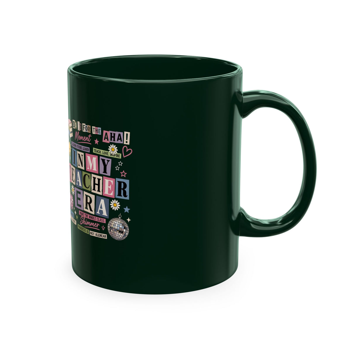 Teacher Ceramic Mug — "In My Teacher  Era" Coffee Cup, Gifts for Educators