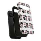 Patterned Tough Phone Case – Floral Gift Box Repeat Design