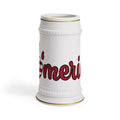 American Peace Sign Beer Stein Mug – Patriotic 4th of July Beer Stein