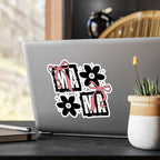 Mama, Floral Bow Vinyl Sticker