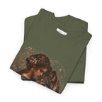 Vintage Woodland Goddess T-Shirt — Woman with Fox Graphic Tee