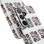 Patterned Tough Phone Case – Floral Gift Box Repeat Design
