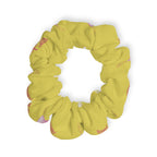Kellsie's Hope  Scrunchie — Pink Roses & Handwritten Text Hair Tie