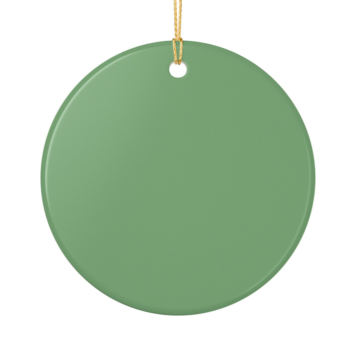 My First Christmas Ceramic Ornament – Baby's First Holiday Heart Decoration