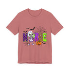 Halloween Nurse T-Shirt — Cute Skeleton, Pumpkin & Spiderweb Nurse Tee