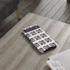 Patterned Tough Phone Case – Floral Gift Box Repeat Design