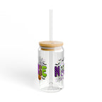 Halloween Nurse 16oz Sipper Glass — Cute Spooky Nurse Design