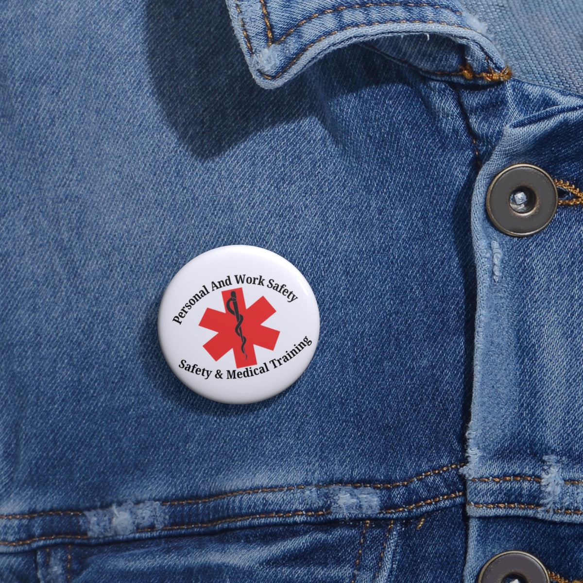 "Personal And Work Safety" Medical Star Badge