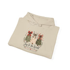 Christmas Tree Hoodie – "Joy to the World" Holiday Pullover with Festive Sleeve Berries