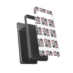 Patterned Tough Phone Case – Floral Gift Box Repeat Design