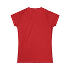 Women's White Tee — Classic Softstyle Short-Sleeve T-Shirt