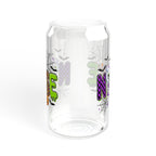 Halloween Nurse 16oz Sipper Glass — Cute Spooky Nurse Design
