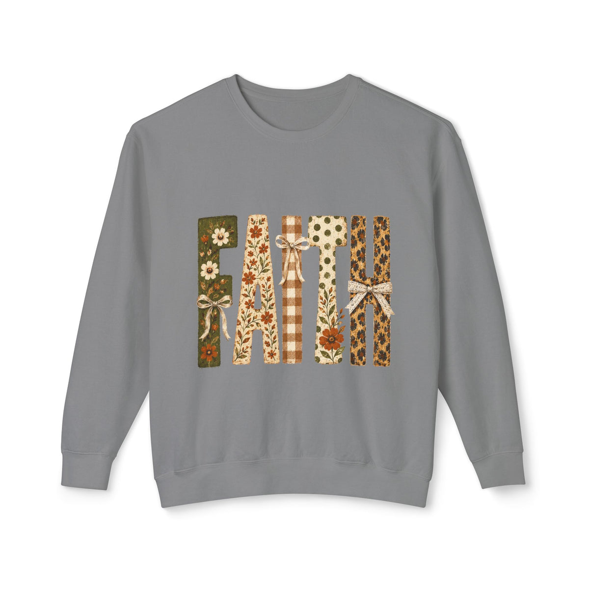 Faith Floral Crewneck Sweatshirt