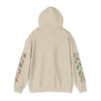 Christmas Tree Hoodie – "Joy to the World" Holiday Pullover with Festive Sleeve Berries