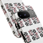 Patterned Tough Phone Case – Floral Gift Box Repeat Design