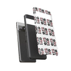 Patterned Tough Phone Case – Floral Gift Box Repeat Design