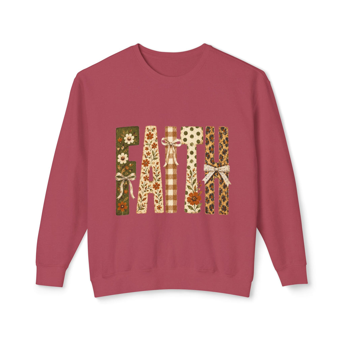Faith Floral Crewneck Sweatshirt