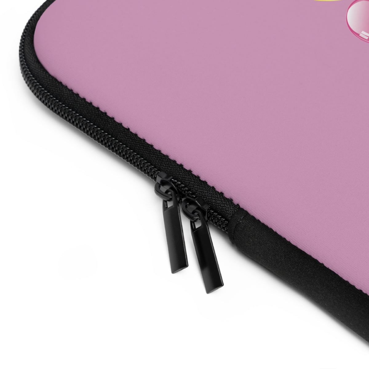 Kellsie's Hope Pink Balloon Laptop Sleeve — Fundraiser Awareness Tech Case