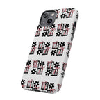 Patterned Tough Phone Case – Floral Gift Box Repeat Design