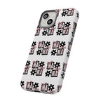 Patterned Tough Phone Case – Floral Gift Box Repeat Design