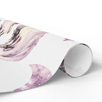 Ghostly Moon Wrapping Paper — Cute Halloween Gift Wrap with Pastel Ghosts & Lanterns