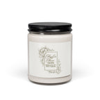 Chapter & Charm Creative Soy Candle 9oz — Scented Jar Candle with Elegant Botanical Label