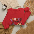 Spooky Season Crewneck Sweatshirt — Ghosts & Pumpkins Halloween Pullover