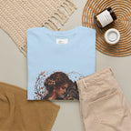 Vintage Woodland Goddess T-Shirt — Woman with Fox Graphic Tee