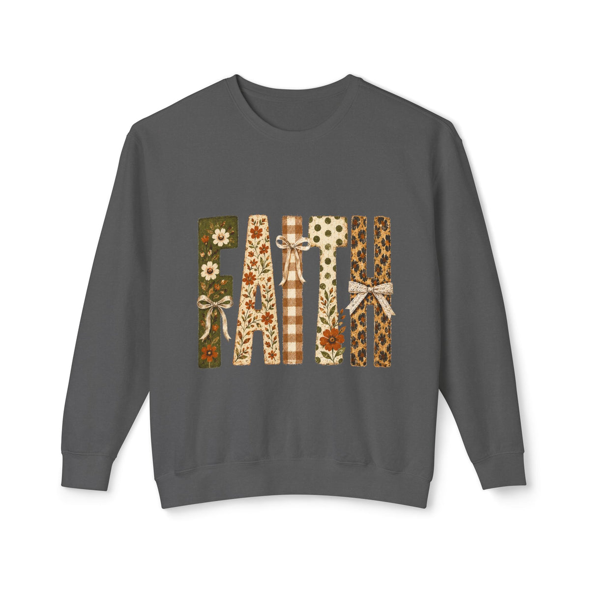 Faith Floral Crewneck Sweatshirt