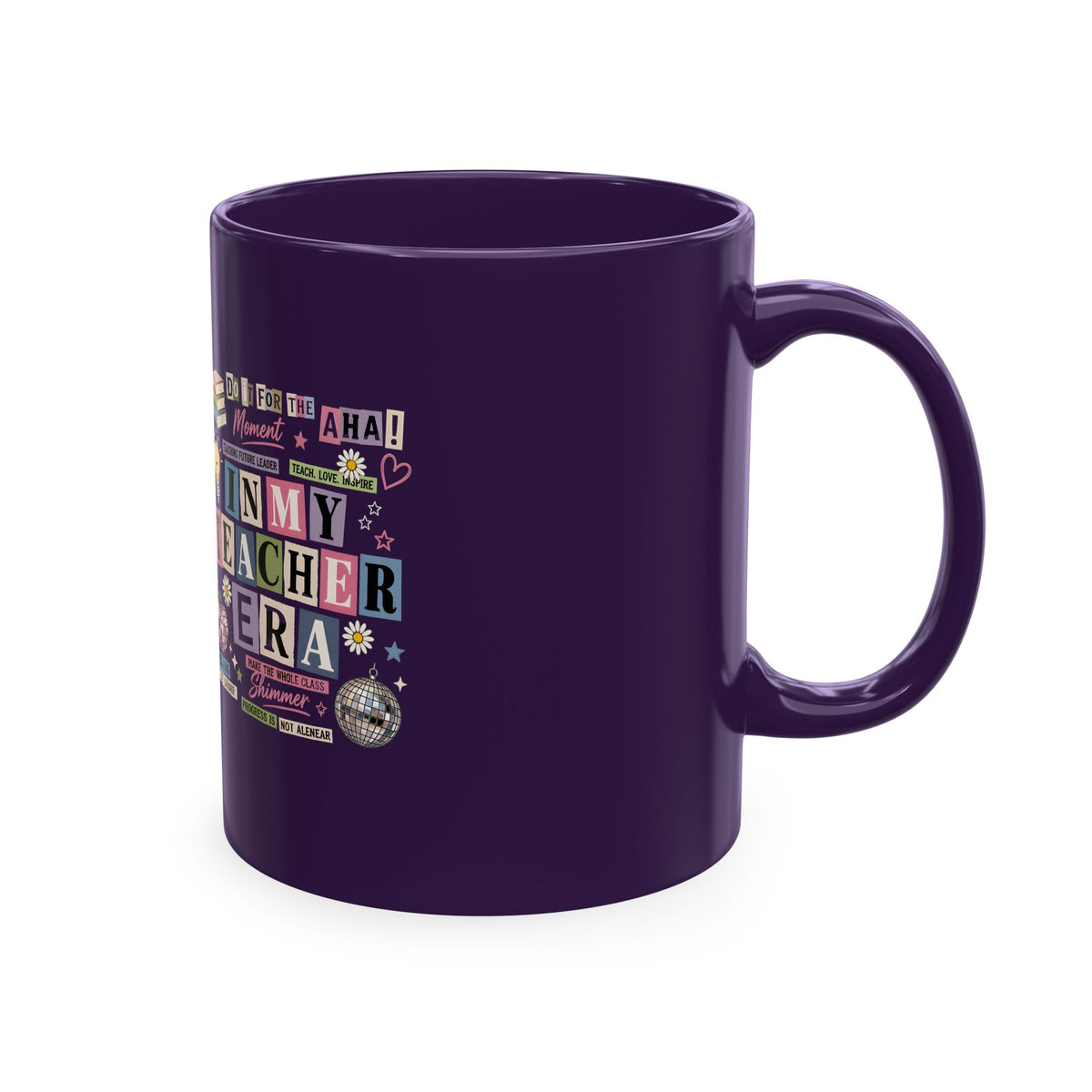 Teacher Ceramic Mug — "In My Teacher  Era" Coffee Cup, Gifts for Educators