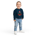 Toddler Sweatshirt — "Just a Girl Who Loves Christmas" Holiday Sweatshirt
